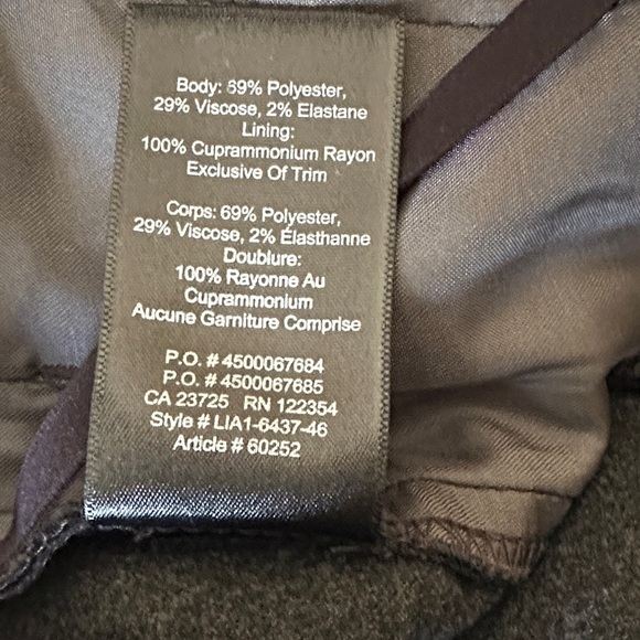 Babaton Women's Charcoal Gray Kendrick Pant - Picture 9 of 15